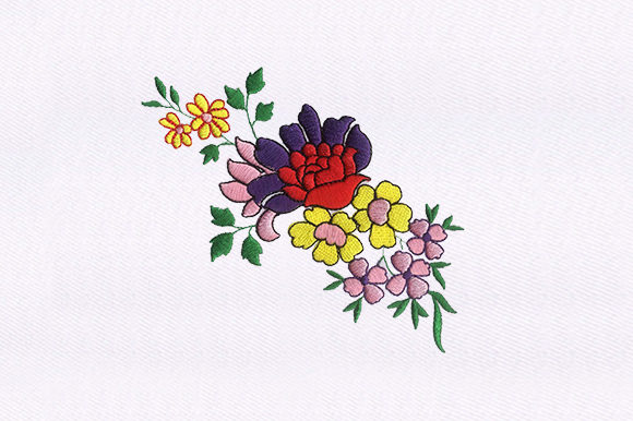 Colorful Rose Flowers: An Embroidery Designer’s Review