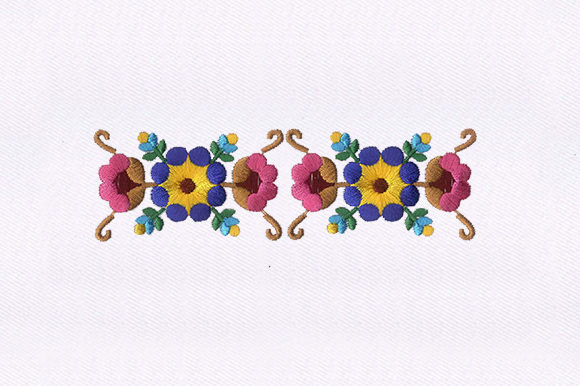 Coordinated Flowers: A Seasonal Embroidery Review