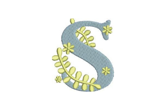 Floral Alphabet S: Seasonal Embroidery Review