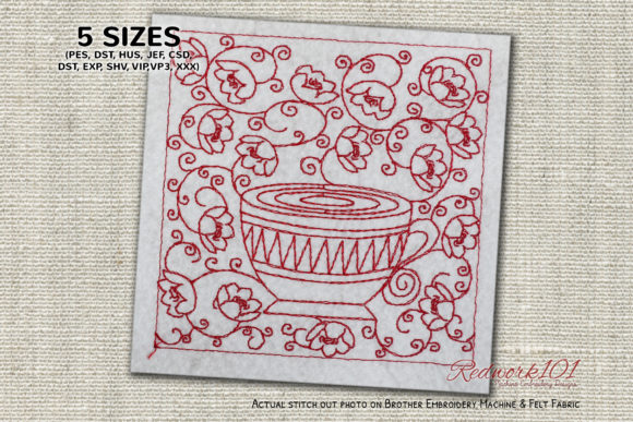 Floral Seamless Pattern with Coffee Cup Review