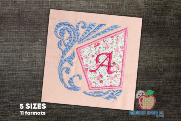 Letter A with Floral Frame: A Designerβs Review