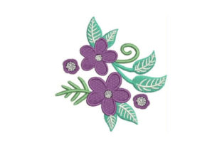 Purple Flower Embellishment: A Seasonal Design Review