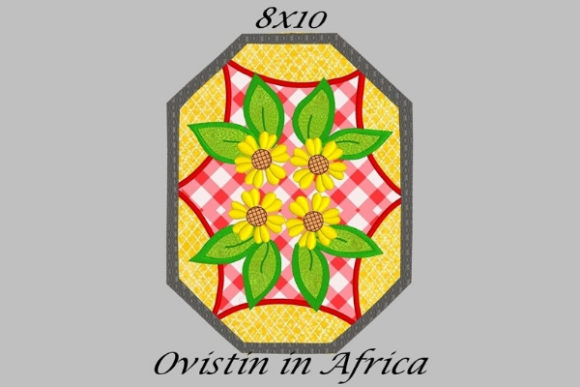 Red Yellow Floral Applique Placemat Review